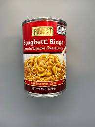 paghetti Rings, Canned