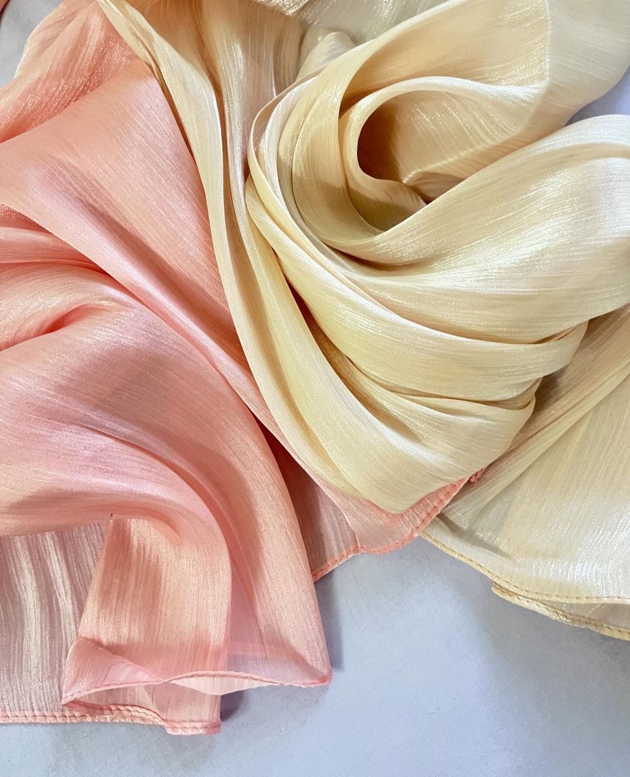 Organza hijab