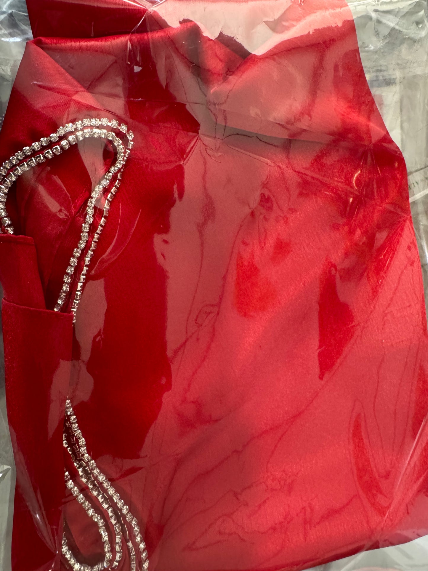 Satin Hijabs with pill at the end