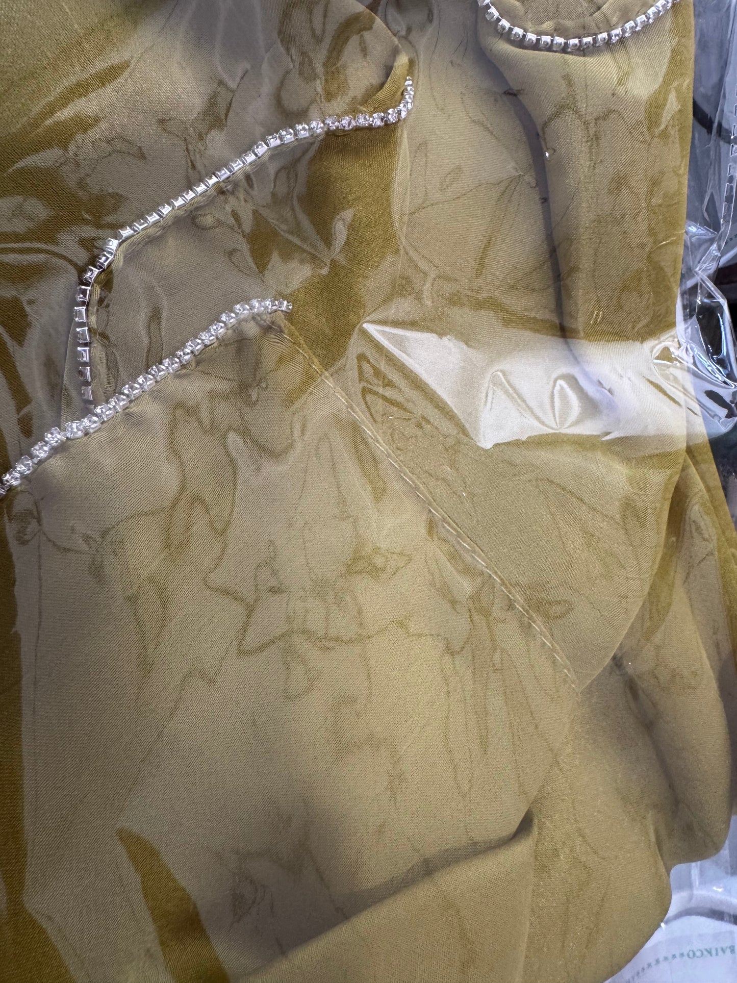 Satin Hijabs with pill at the end