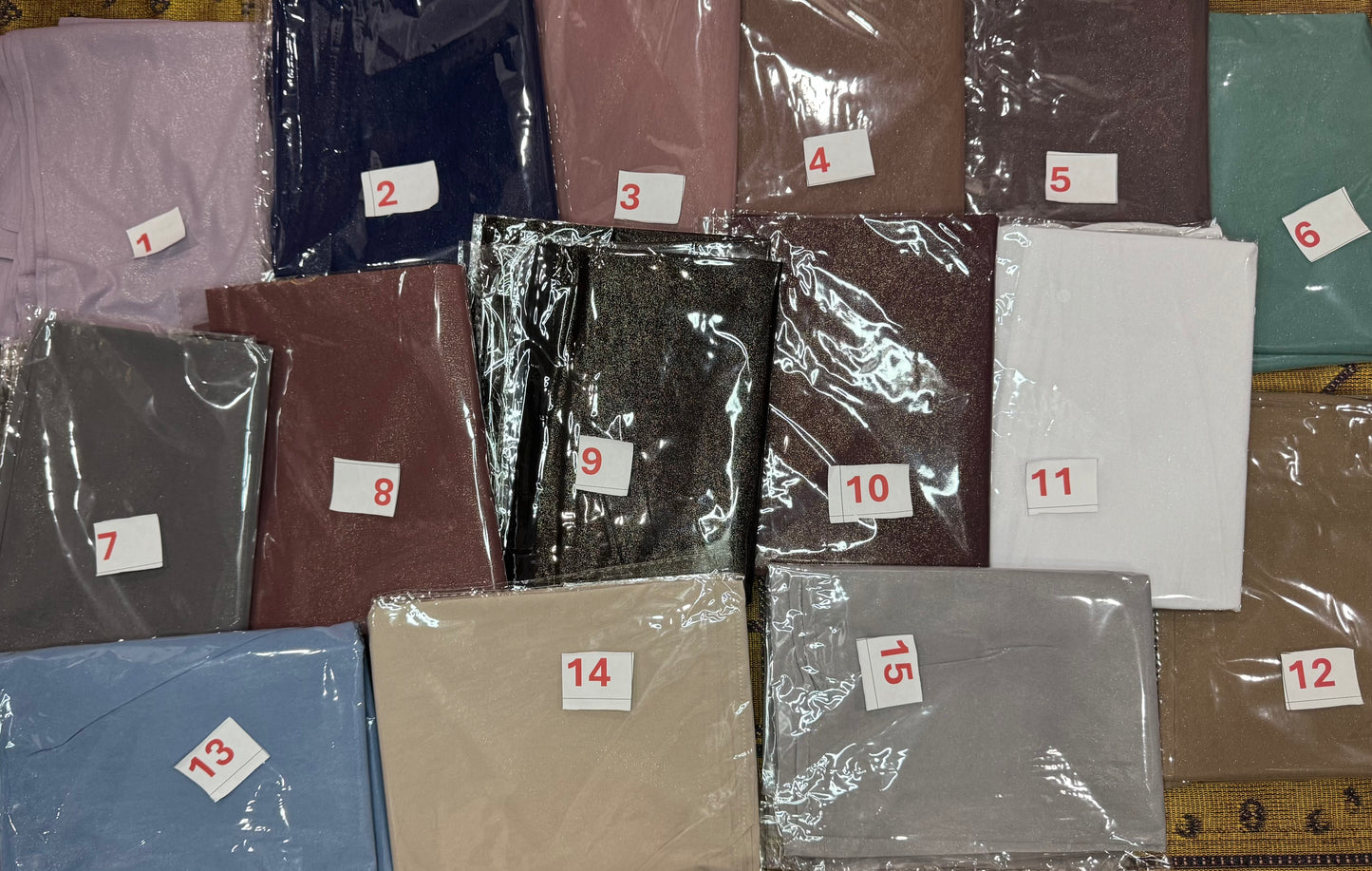 Soft Shimmer Finish hijab