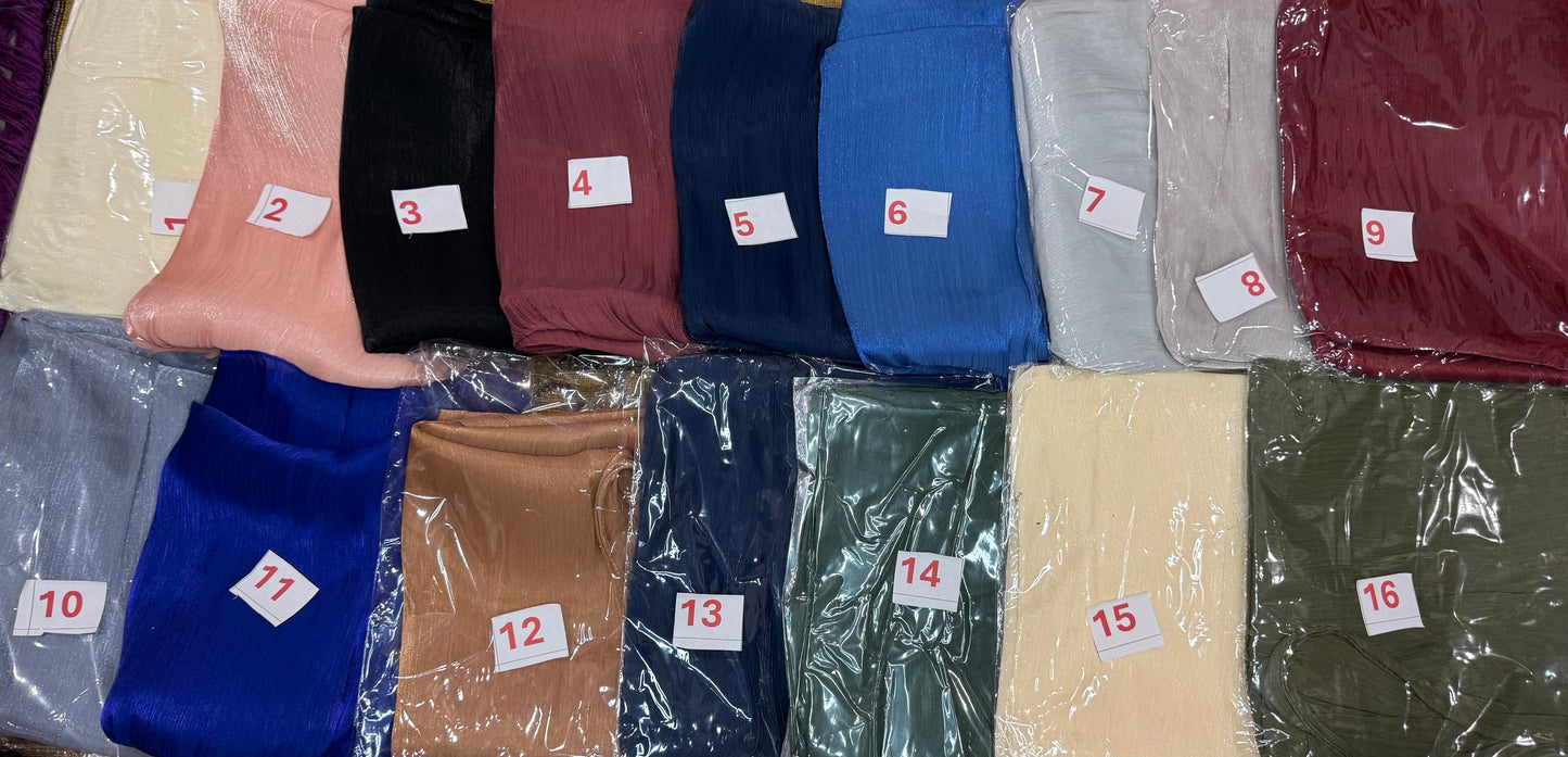 Organza hijab