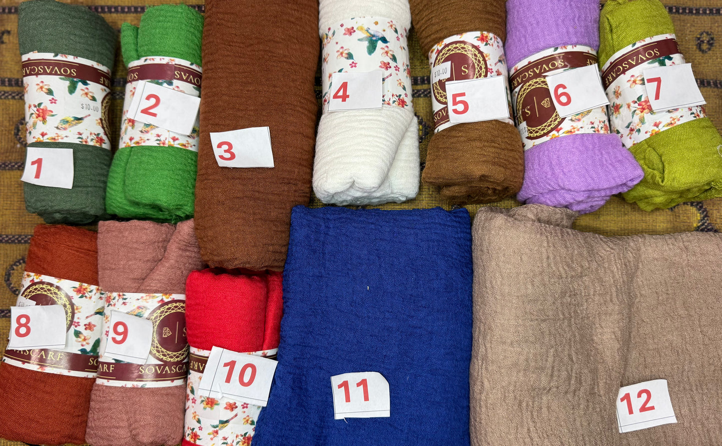 Crinkle Hijabs