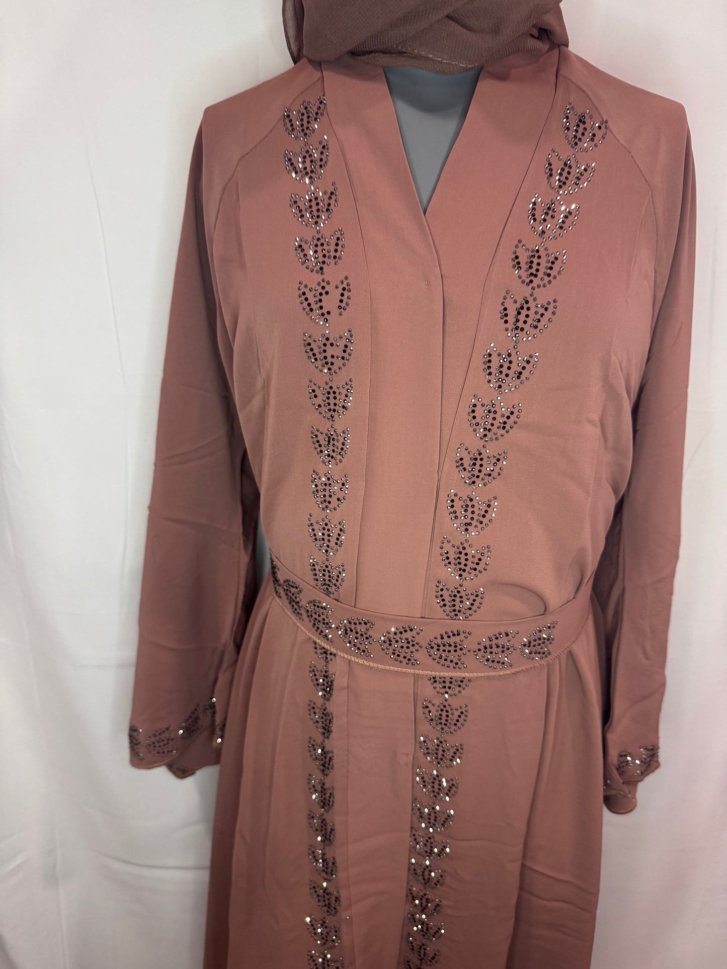 Rosewood Elegance Abaya