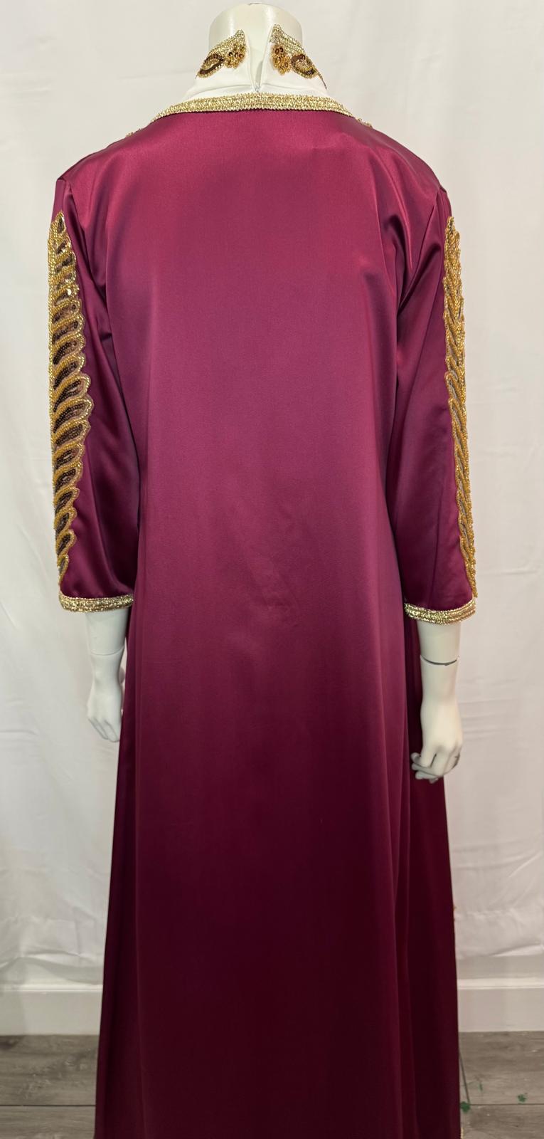 Purple Event Kaftan/Dress 2 pieces