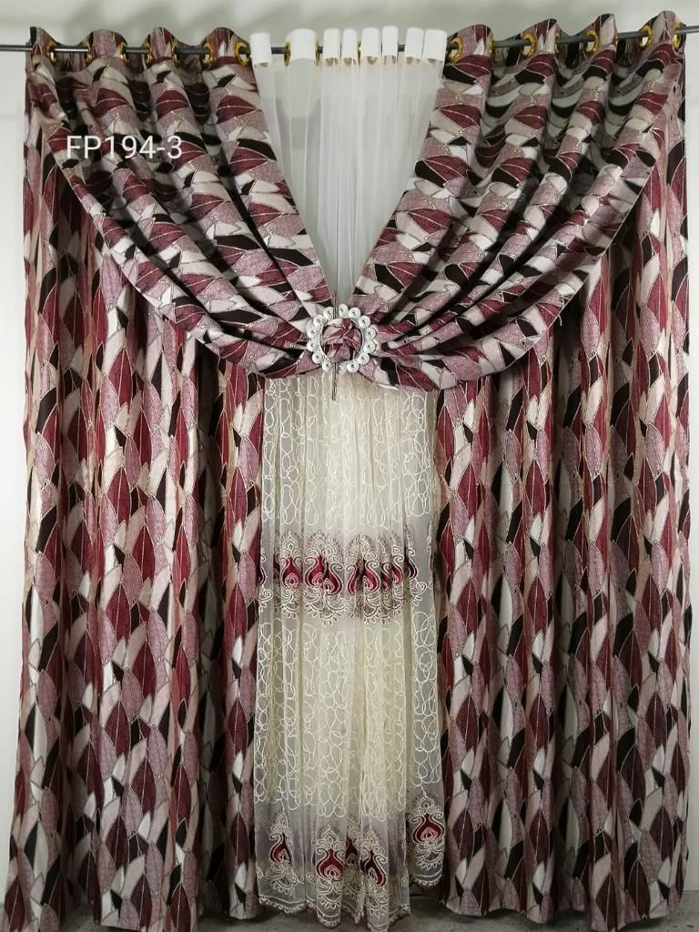 Royal Double Layered Curtains