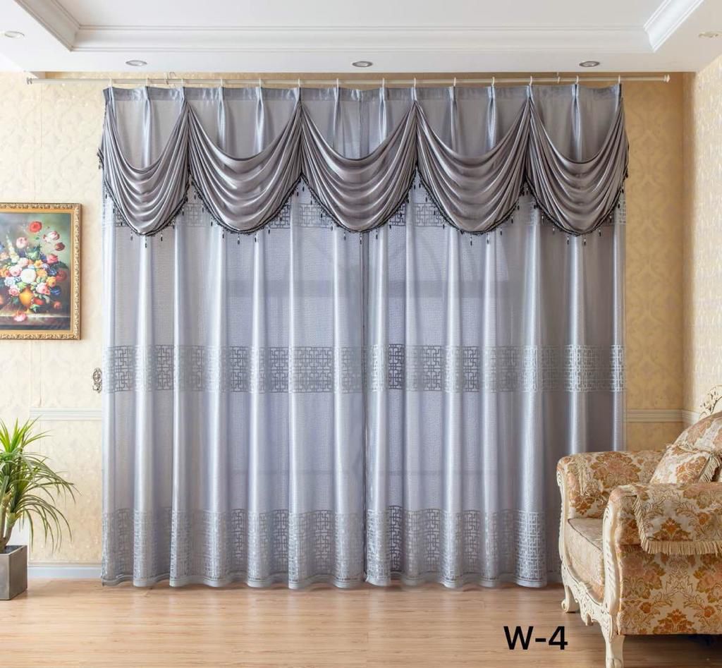 Double Layered Curtains All