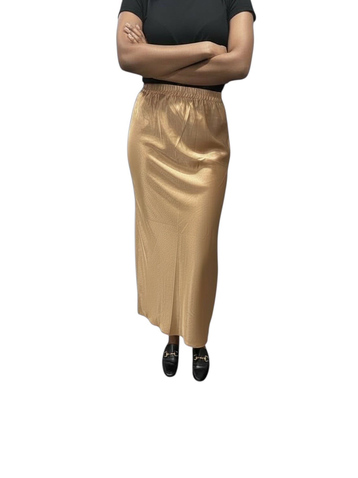 Aurelia Satin Maxi Skirt