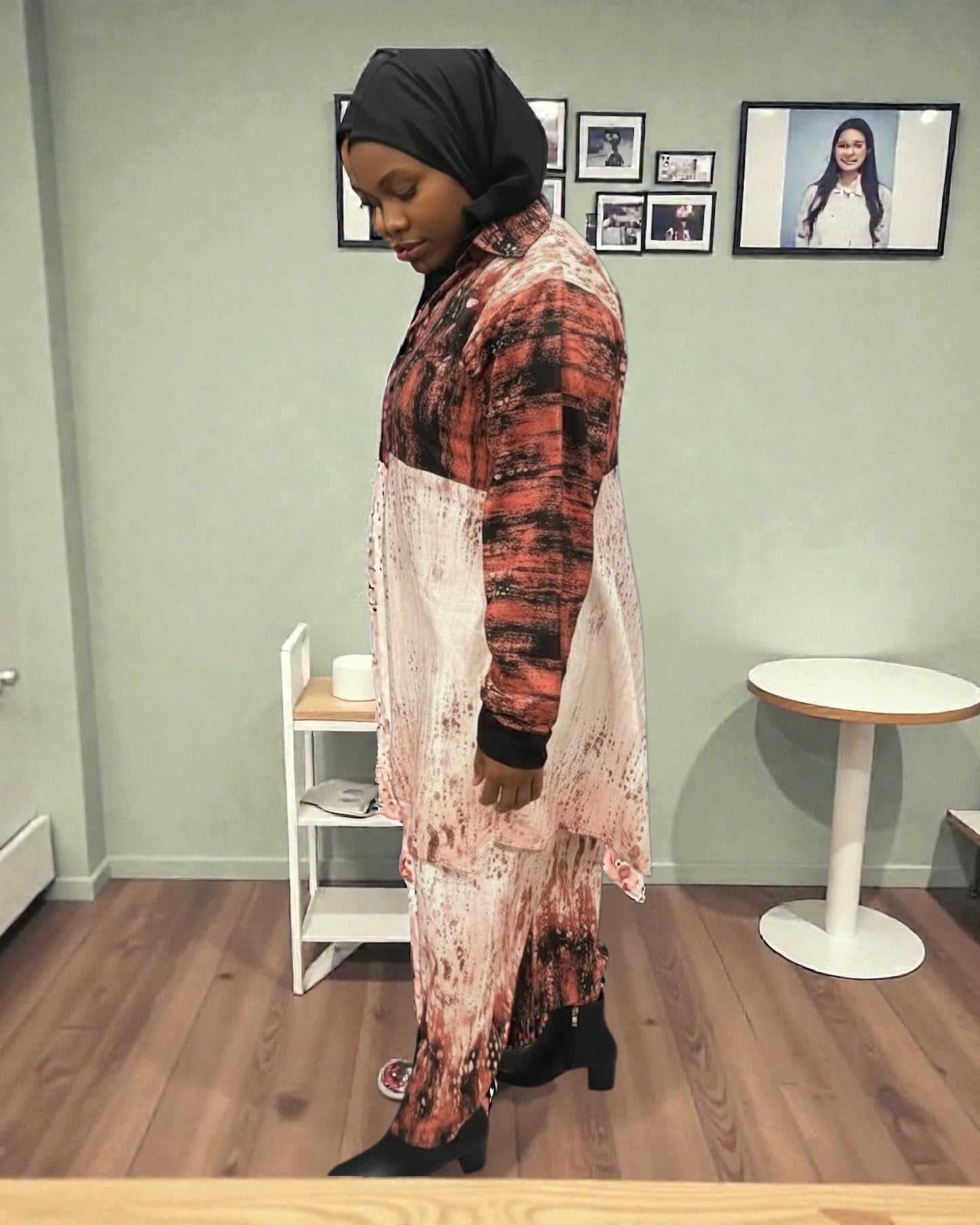 Sahara Bloom Luxe Tunic Set