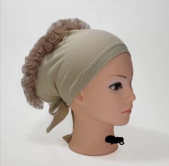 Volumizing Undercap with Ruffle Detail