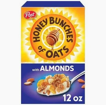 Post Honey Bunches of Oats with Almonds Breakfast Cereal
