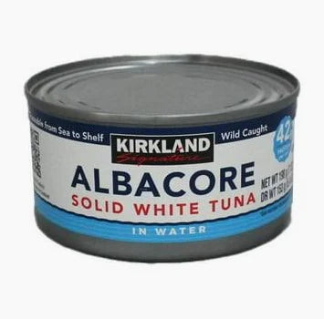Kirkland Signature Albacore Solid White Tuna in Water 7 Ounce