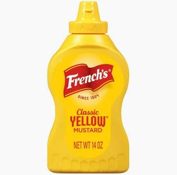 French's No Artificial Flavors Kosher Classic Yellow Mustard, 14 oz Bottle