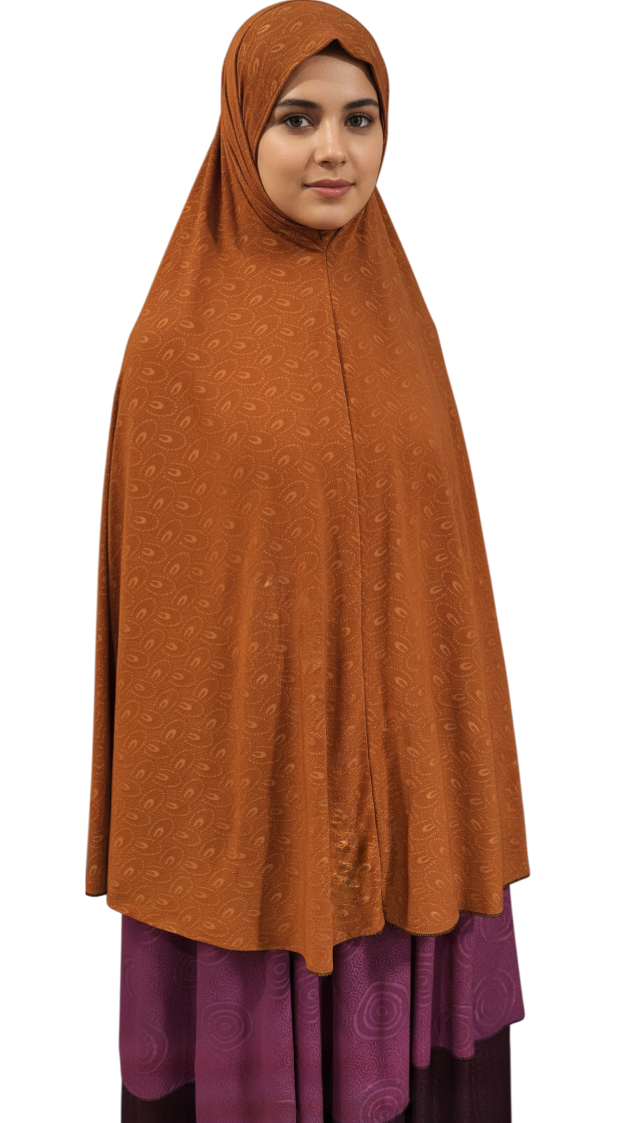 Floral -Coverage Khimar Hijab