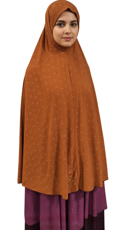 Floral -Coverage Khimar Hijab