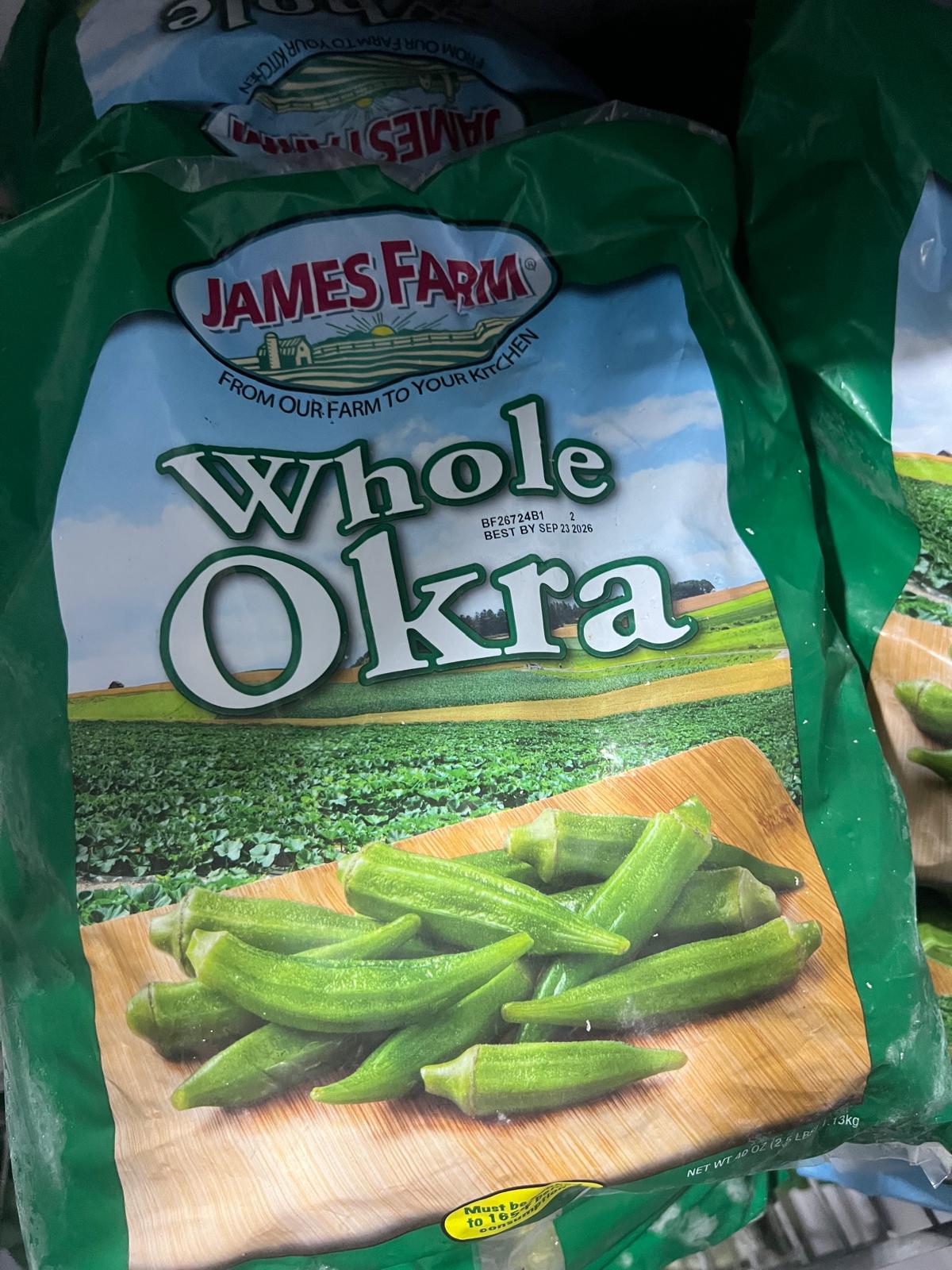 James FarM Whole Okra