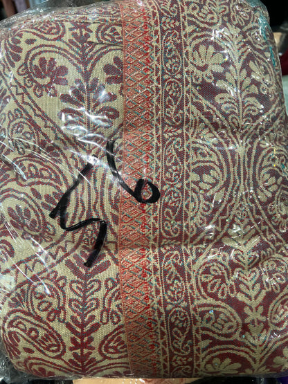 Paisley Open Pashmina Cashmere Abaya SIZE 56