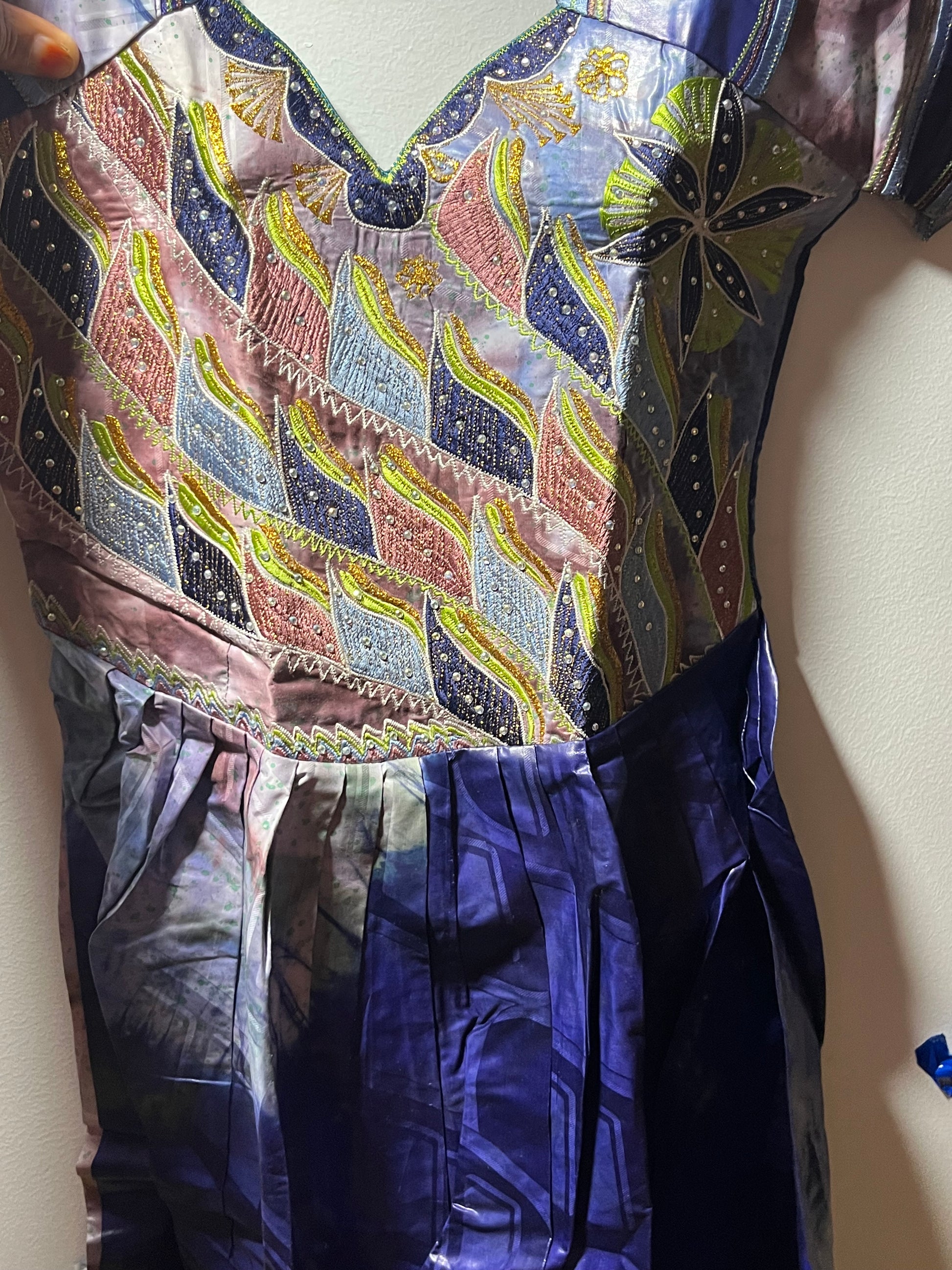girls bazin dress 4-9years image 3