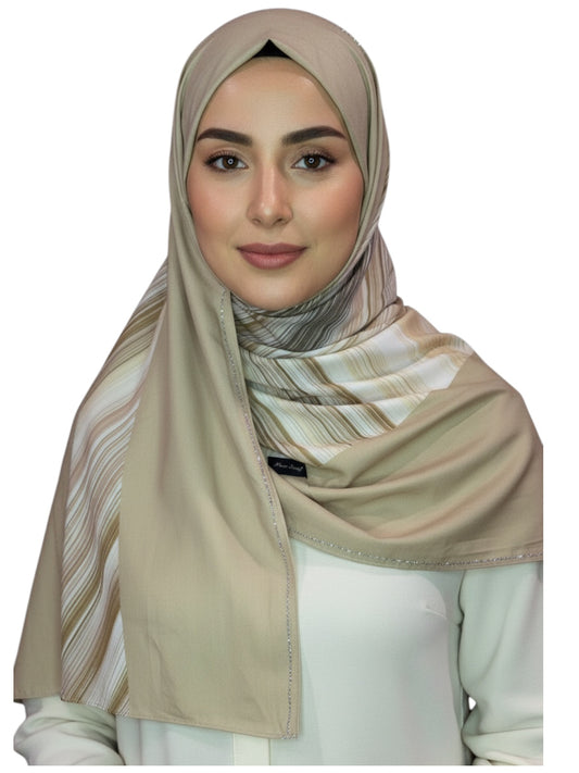 Printed Hijab Set twice