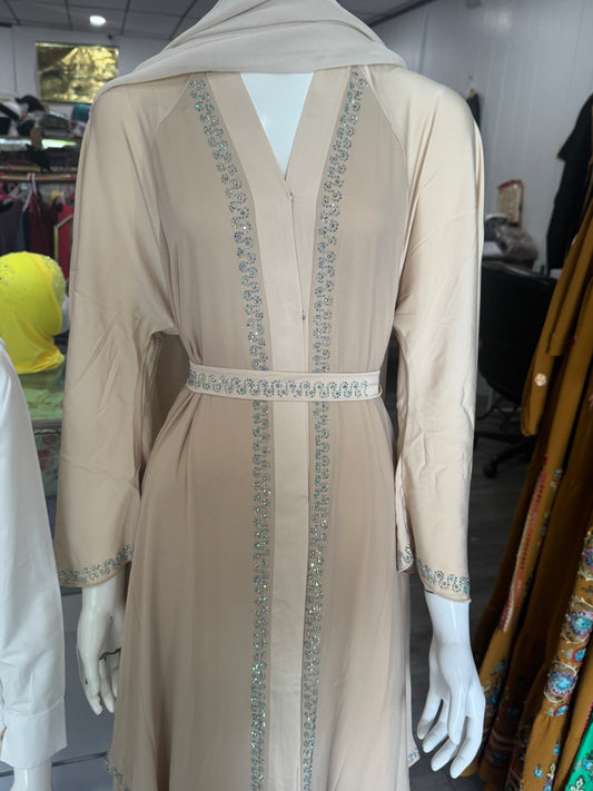 Satin Pleated Dress