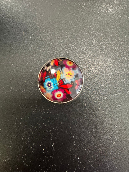 Classic Turkish  Round Magnet large Pin