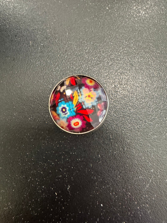 Classic Turkish  Round Magnet large Pin