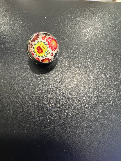 Turkish  Round Magnet Small Pin