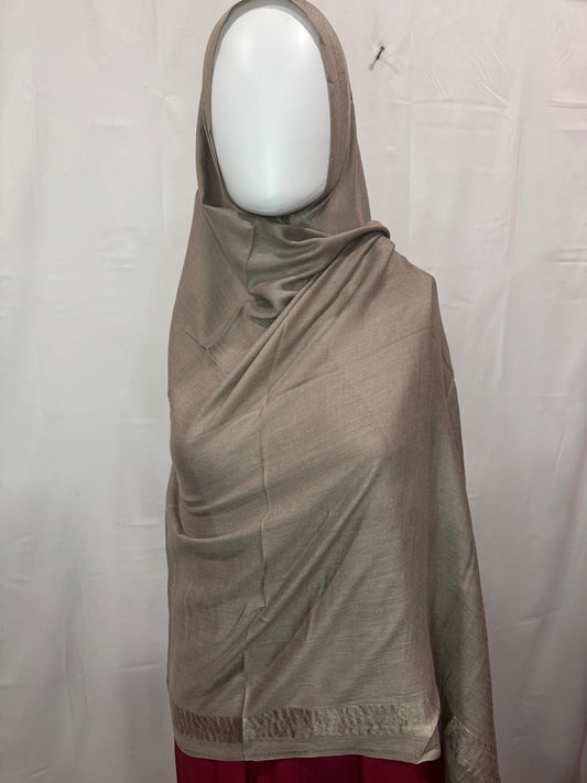 Textured Satin Edge Hijab