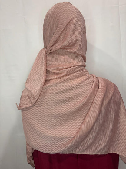 Pleated Chiffon Hijab