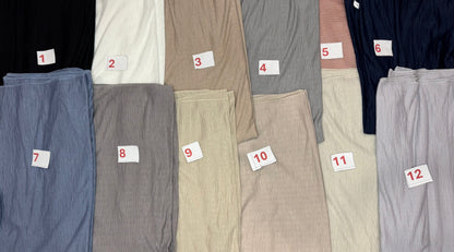 Pleated Chiffon Hijab