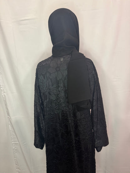 Two-Piece Open Abaya