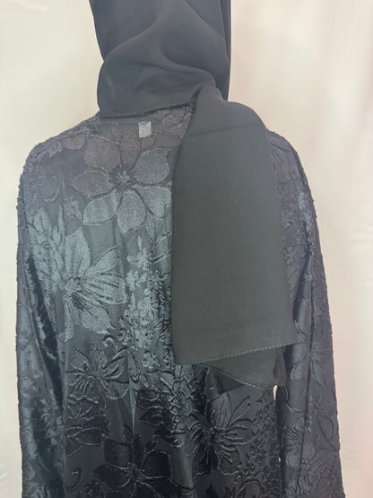 Two-Piece Open Abaya