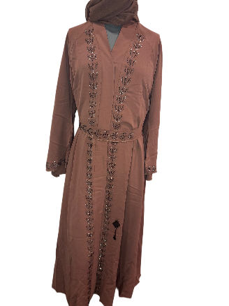 Rosewood Elegance Abaya