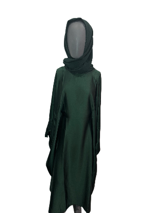Emerald butterfly Abaya