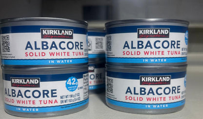 Kirkland Signature Albacore Solid White Tuna in Water 7 Ounce