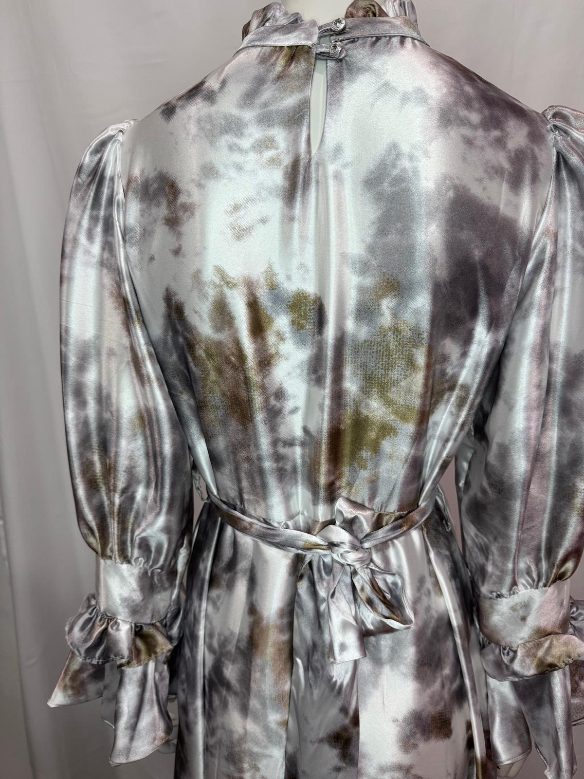 Pattern Evening Dress