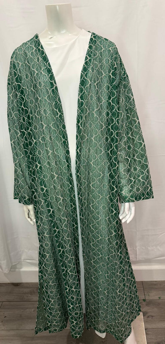 2 Pieces Dentel Green