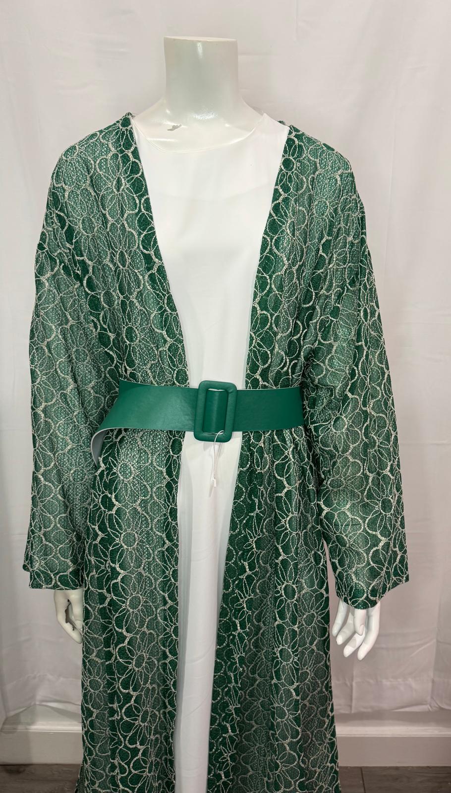 2 Pieces Dentel Green