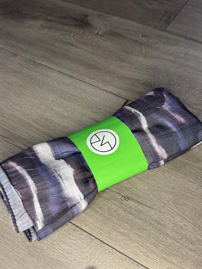 Earth-toned abstract Print Hijab from Turkey