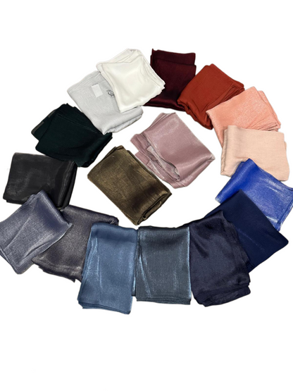 Organza hijab model 2