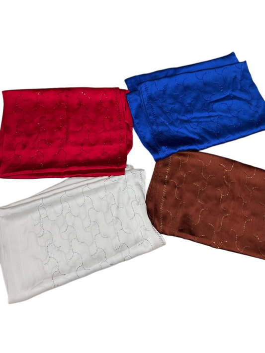Crystal Satin Hijabs