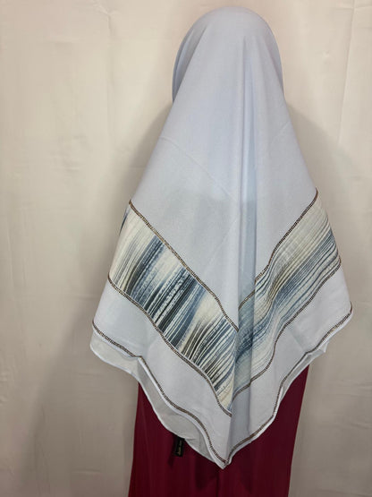 Printed Square Hijab