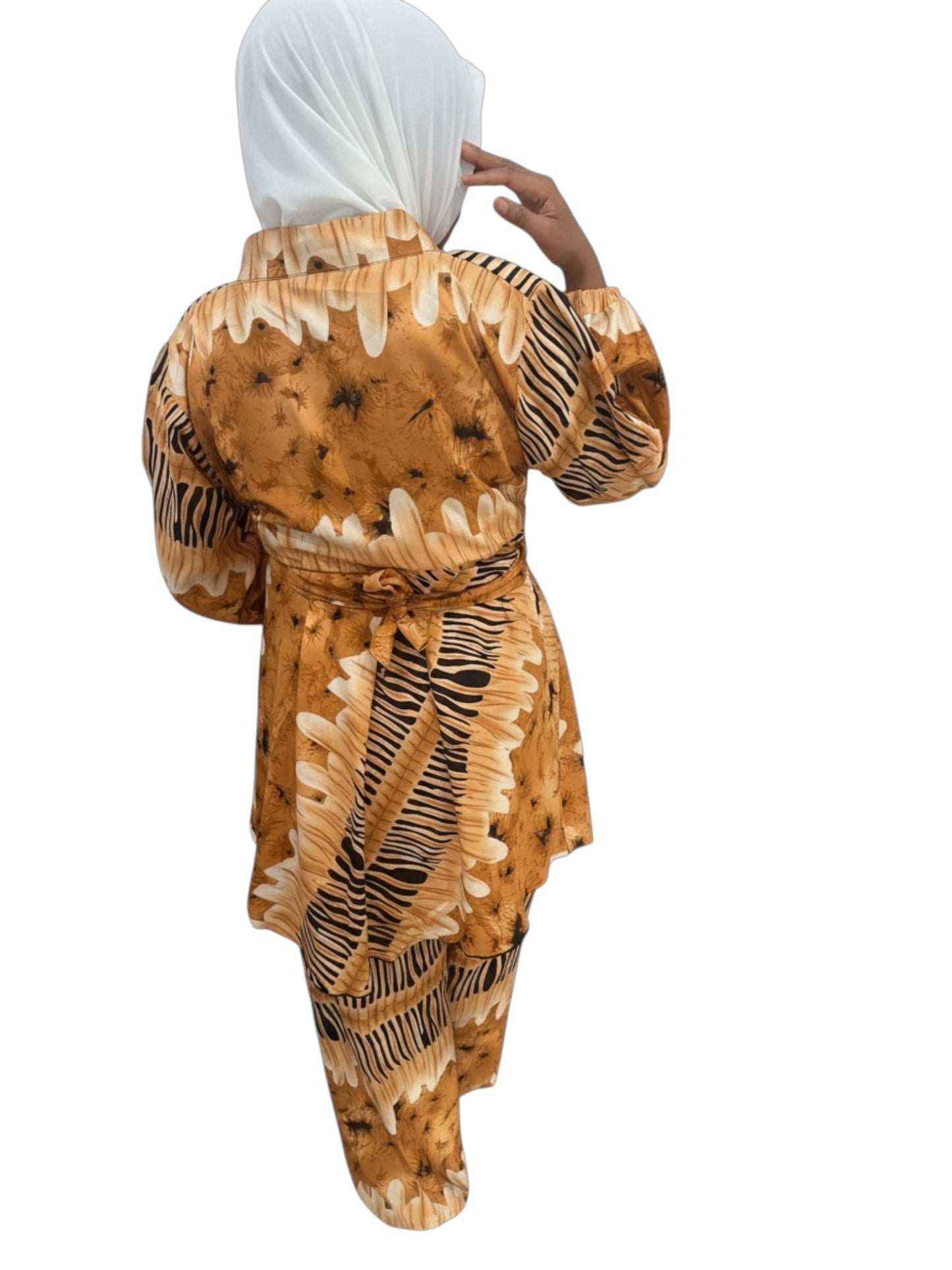 Amber Safari Co-Ord Tunic Set