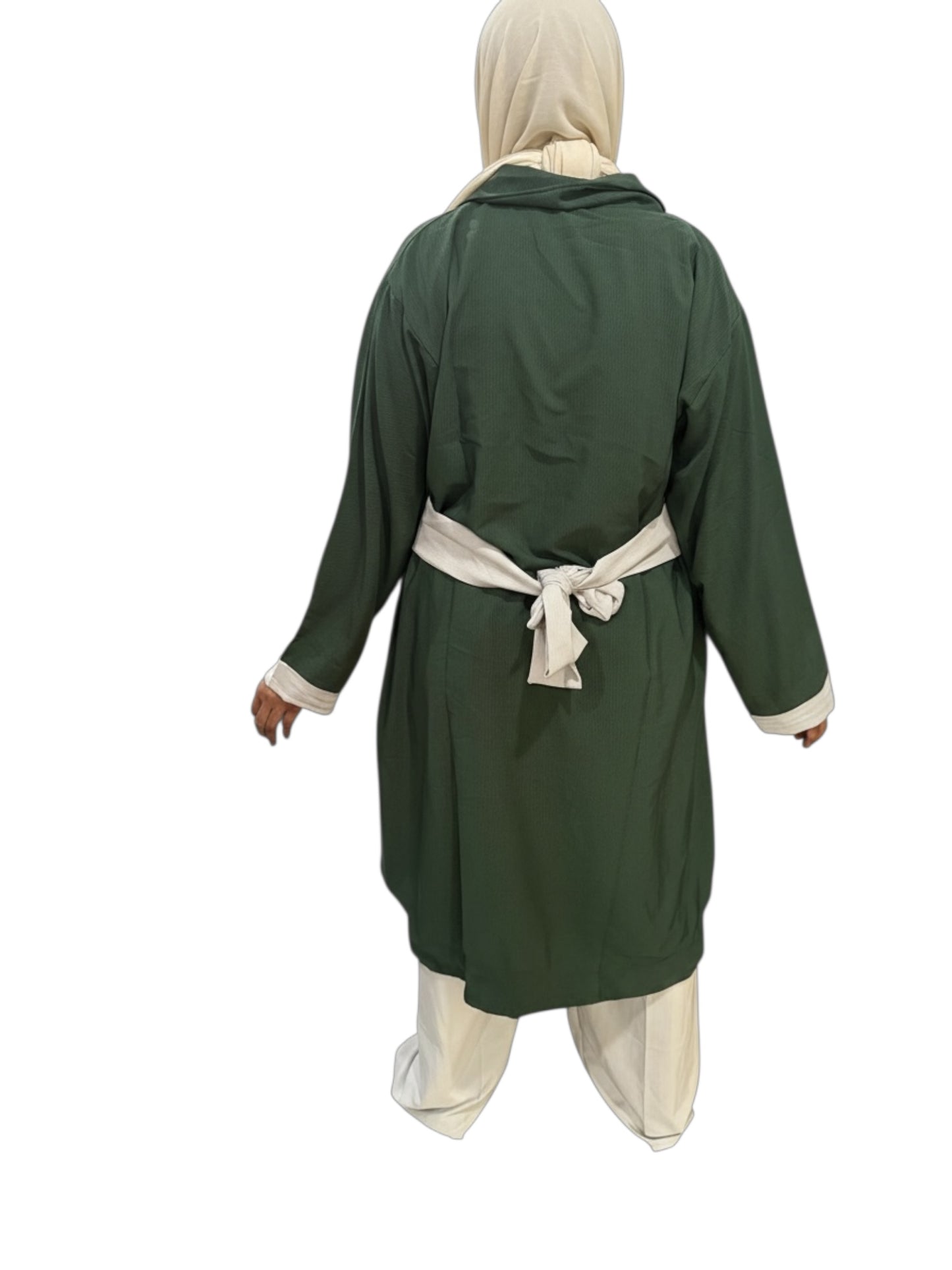 Amina Two-Piece Set – Forest Green