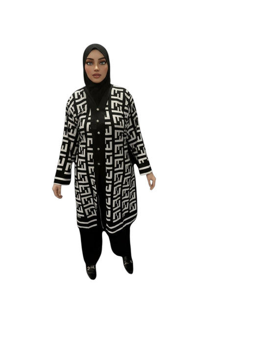 Noor Geometric Co-Ord Set