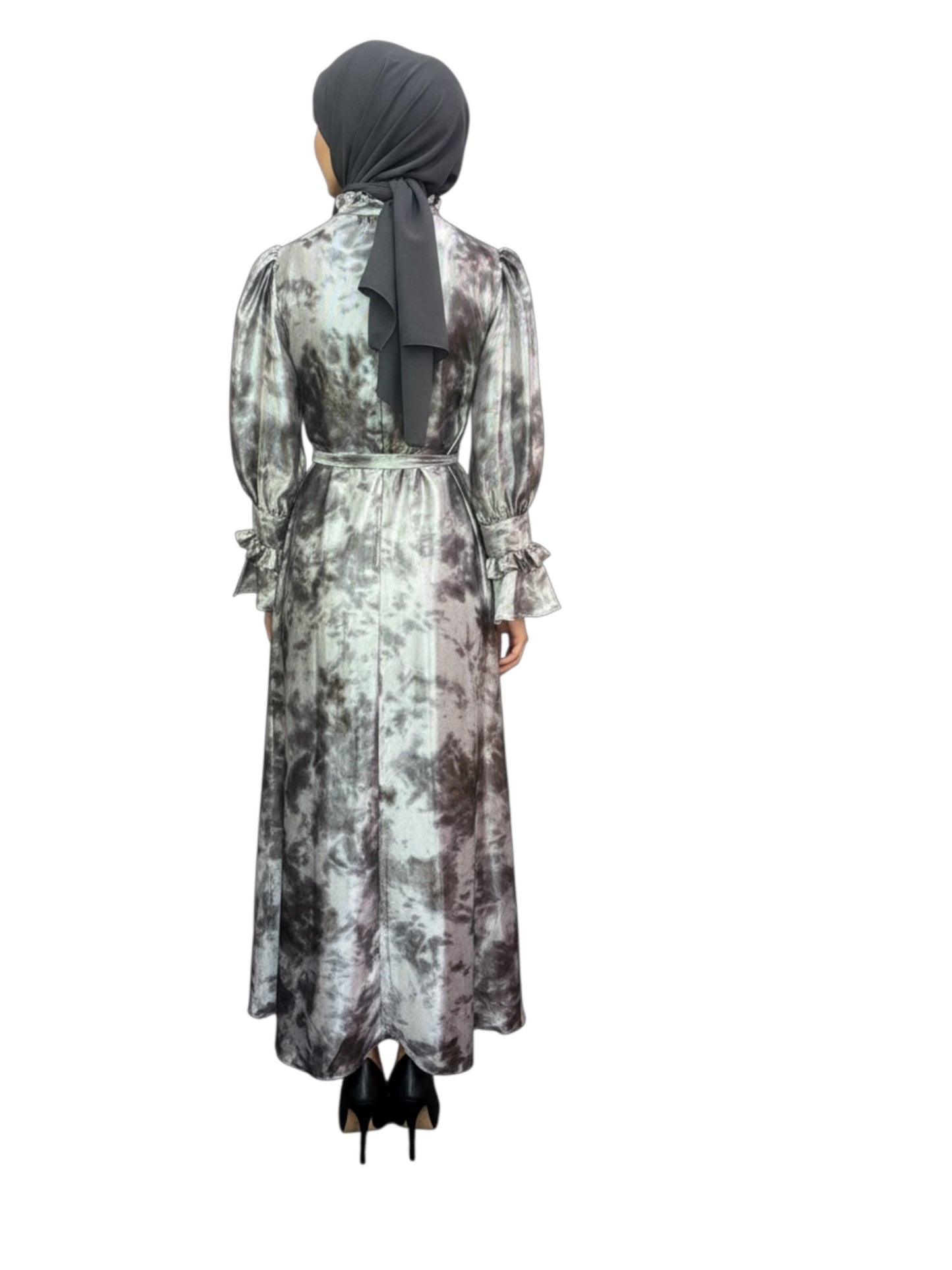 Pattern Evening Dress