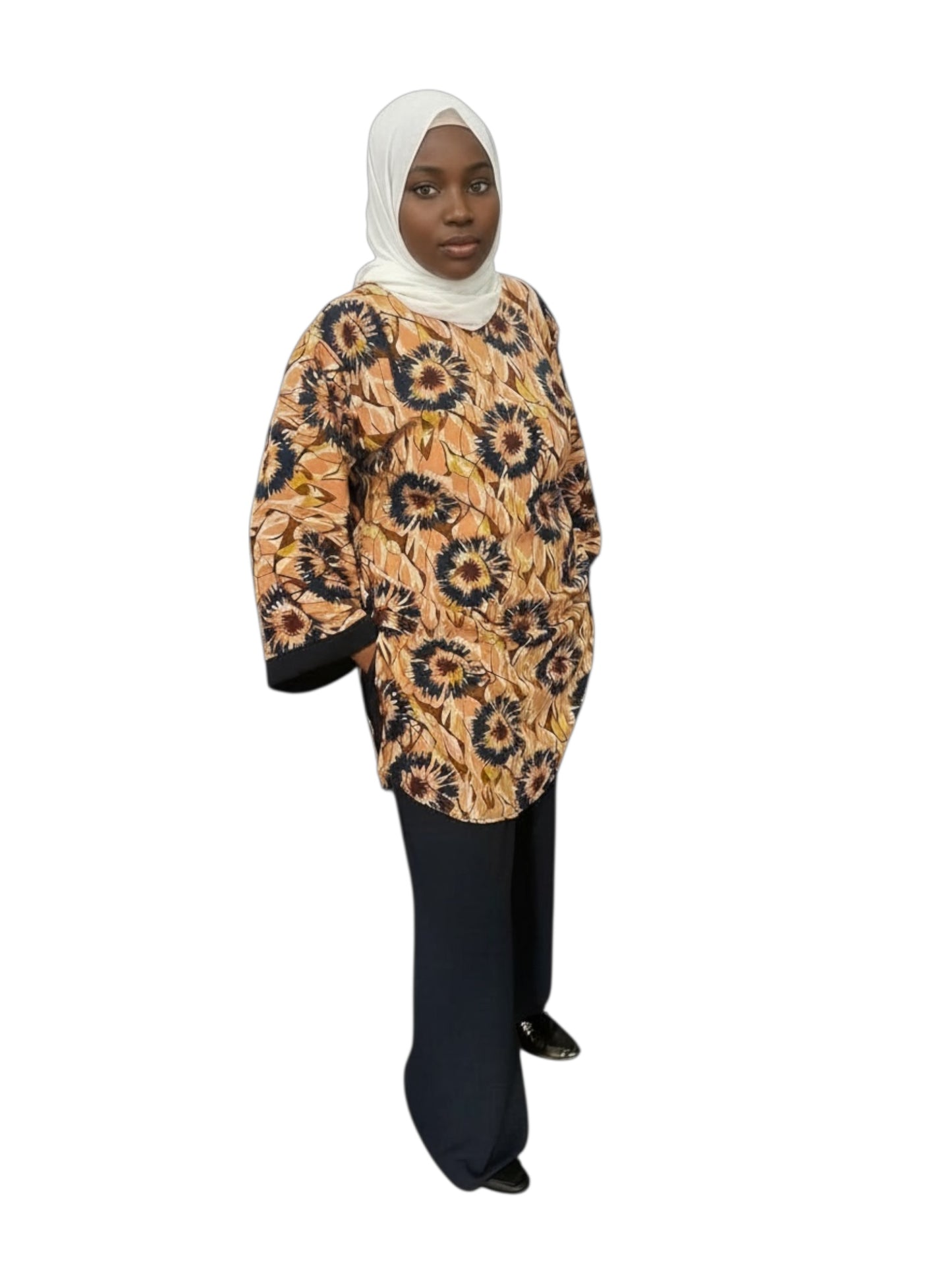 Sahara Bloom Luxe Tunic Set