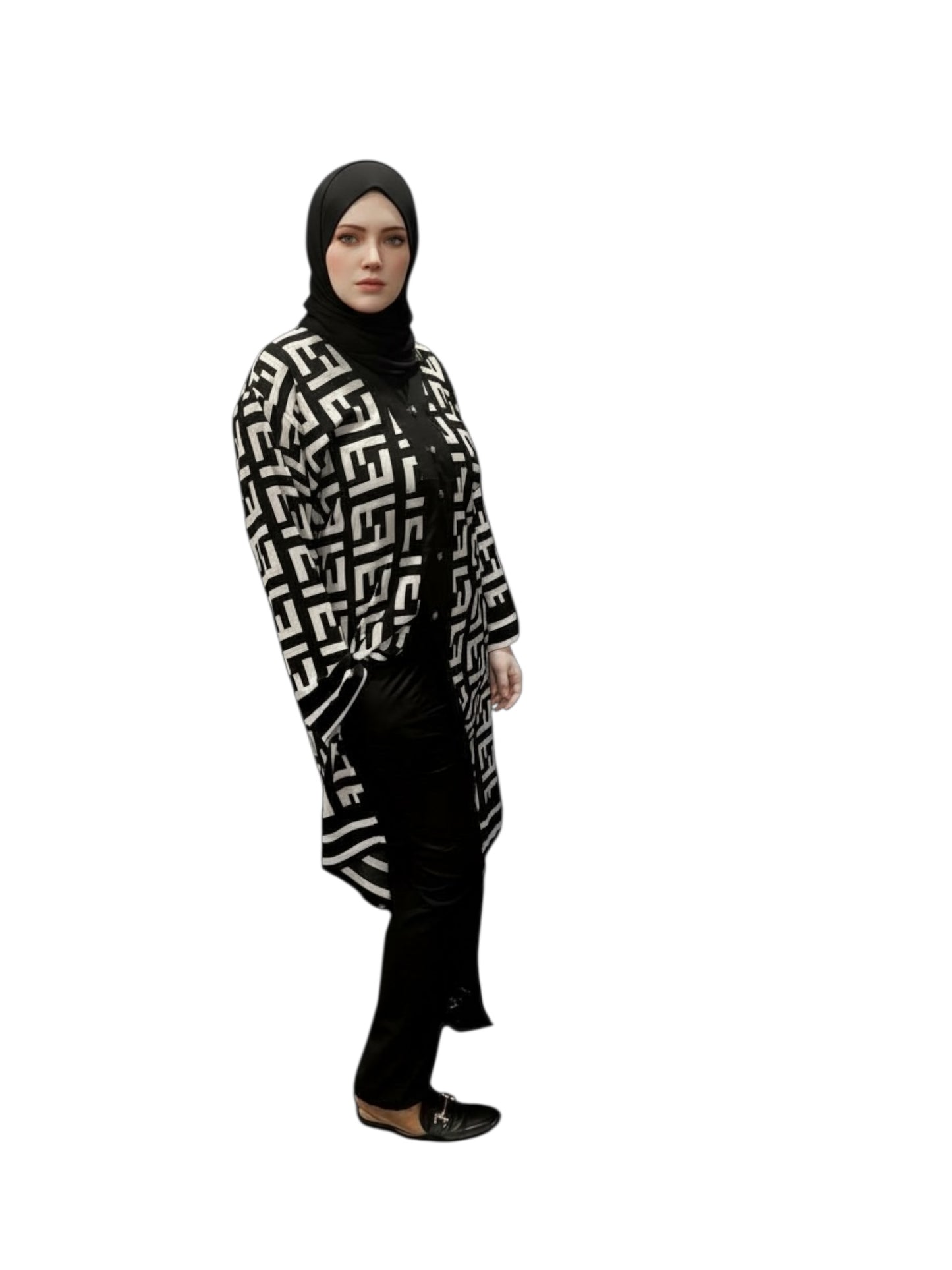 Noor Geometric Co-Ord Set