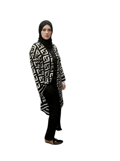 Noor Geometric Co-Ord Set
