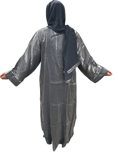 Noura Sheer Overlay Abaya